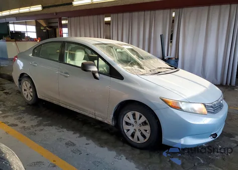 2012 Honda Civic Lx z USA, uszkodzony, nr VIN 19XFB2F54CE018449